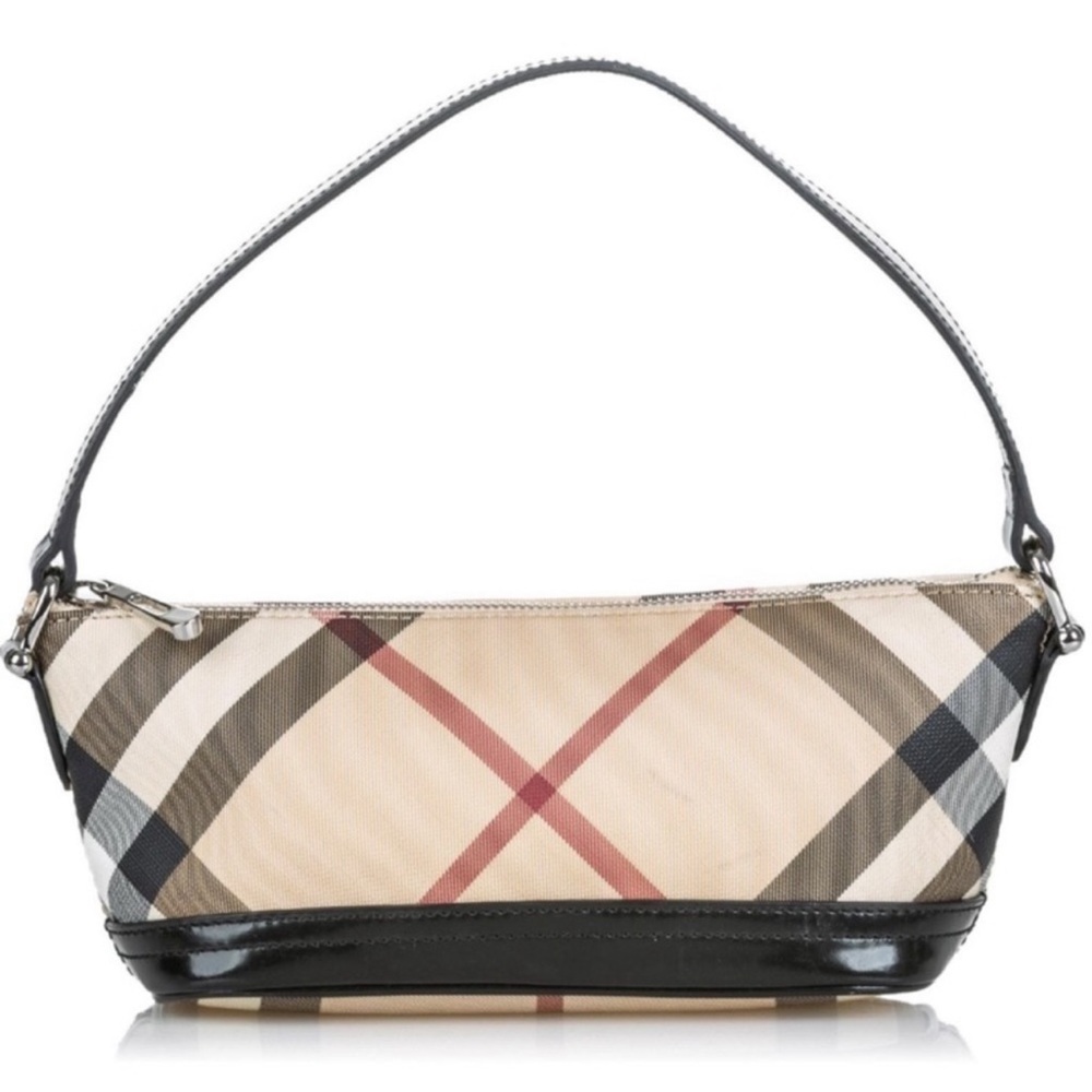 ‼️SALE💯Authentic Burberry Super Nova Check Pochette Shoulder Bag Vintage y2k